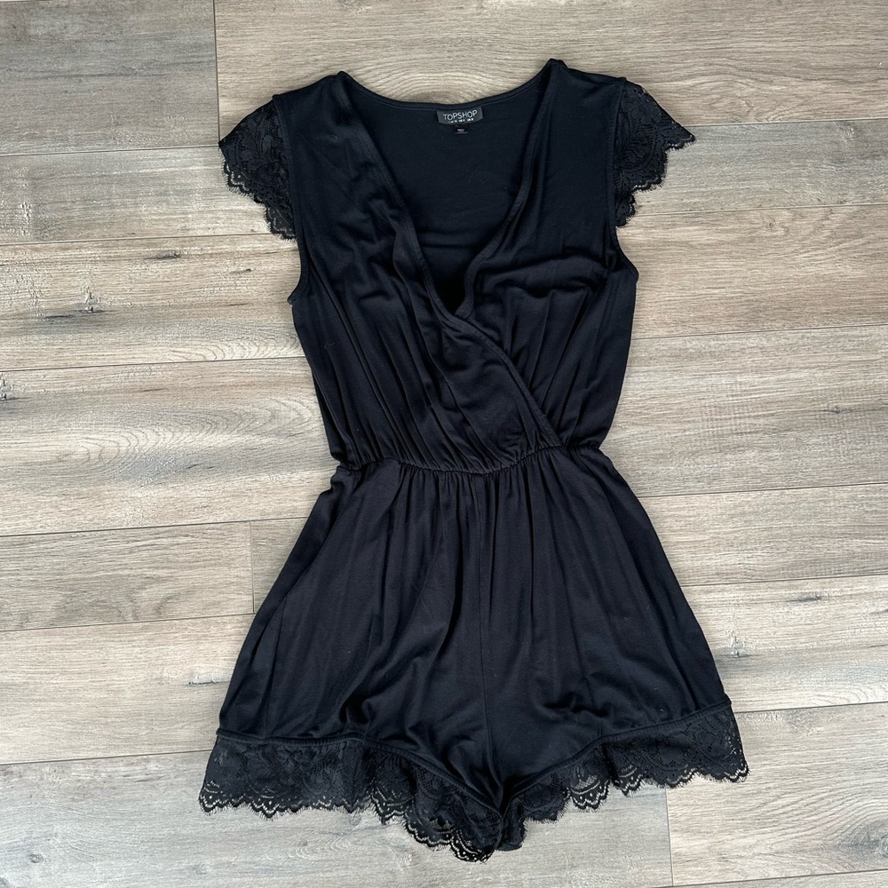 Top Shop black romper